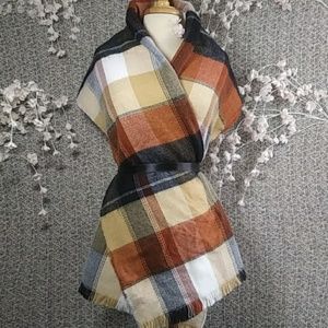 NWOT BP Plaid Scarf Nordstrom